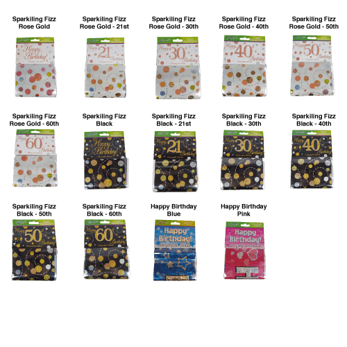 Milestone Birthday Party Banners