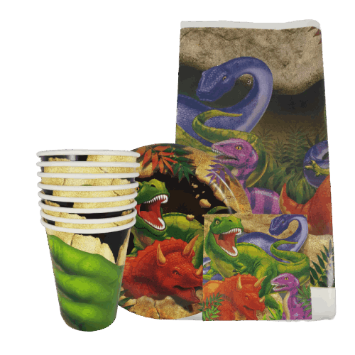 Dino Blast Tableware Party Set